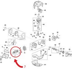 Embrague  Original Desbrozadora Mountfield mb 45d 2