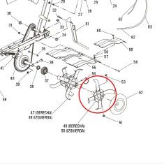 Tercera fresa Izquierda Original Motoazada Omega Le mans... 2