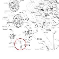 Cuchilla euro-5 izquierda atornilla Original motocultor... 2